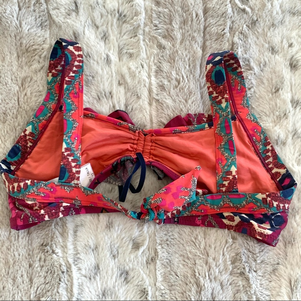 Zingara Girls Ruffle Ruched Bikini Top - Picture 7 of 9